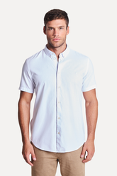 CAMISA RESERVA MASC MC OXFORD COLLOR BRANCO