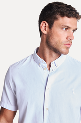 CAMISA RESERVA MASC MC OXFORD COLLOR BRANCO