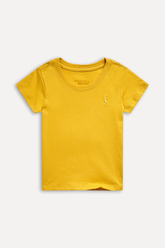 NOVO CAMISETA RSV MINI BB CARECA BASICA AMARELO ACAFRAO