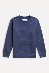 NOVO SUETER RSV MINI MOLETOM BORDADO PICA PAU MARINHO