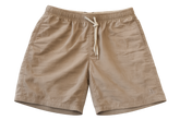 BERMUDA TACTEL PELETIZADO LISO BRENDON KHAKI ESCURO/KHAKI