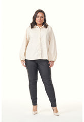 NOVO CAMISA ML EM TRICOLINE GIZ