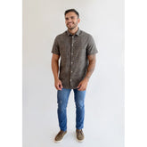 CAMISA RESERVA MASC MC SAMOA KHAKI KHAKI