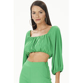 CROPPED COTE NATUREZA VERDE