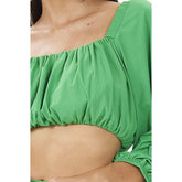 CROPPED COTE NATUREZA VERDE