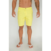 BERMUDA RESERVA MASC CASUAL IRON AMARELO AMARELO CLARO