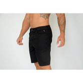 BERMUDA RESERVA MASC SARJA COLOR PRETO