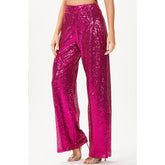 CALCA FLARE PURO LUXO ROSA PINK ROSA PINK