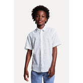 CAMISA RESERVA MINI MC PF FLAME LEVE OFF WHITE