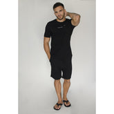 CAMISETA MC CKJ MASC LOGO CENTRALIZADO PRETO