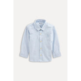 CAMISA RESERVA BB MINI OXFORD ML AZUL CL AZUL CLARO