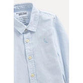 CAMISA RESERVA BB MINI OXFORD ML AZUL CL AZUL CLARO