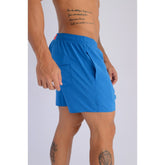 SHORT RESERVA MASC PRAIA LISO AZUL PETRO PETROLEO