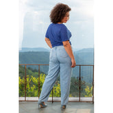 CALCA MOM JEANS LISAMOUR JEANS CLARO