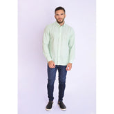 CAMISA TOMMY MAS 1985 FLEX OXFORD STRIPE VERDE