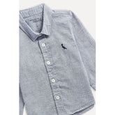 CAMISA RESERVA BB MINI OXFORD ML MARINHO MARINHO