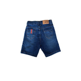 BERMUDA MASC TRAD JNS REDUZY - 4/8 JEANS ESCURO