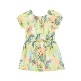 VESTIDO MC ELAST MANGA GL E COS C LACO F VERDE