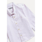 CAMISA RESERVA BB MINI OXFORD ML ROSA CL ROSA CLARO