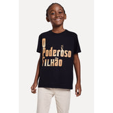 CAMISETA RESERVA MINI PAIS EST PODEROSO PRETO