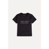 CAMISETA RESERVA MINI PAIS EST O MELHOR PRETO