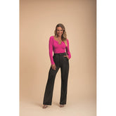 BODY ML EM JACQUARD DRESS ULTRA PINK ROSA PINK