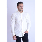 CAMISA RSV MASC ML PARATY CONTRASTE OFF WHITE