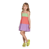 VESTIDO ALCA AMARRA BUSTO ELASTEX TRICOL VERDE