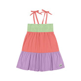 VESTIDO ALCA AMARRA BUSTO ELASTEX TRICOL VERDE