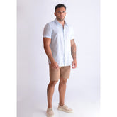 CAMISA RESERVA MASC MC FLAME LEVE AZUL C AZUL CLARO