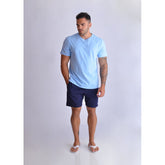 CAMISETA RESERVA MAS CARECA AZUL CLARO