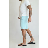 BERMUDA MASC SARJA LISO DOMMER AZUL PISC AZUL PISCINA