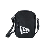BOLSA BAG SIDE BRANDED LOGO BRANCO PRETO PRETO