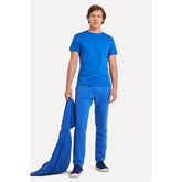 CAMISETA MC MASC SIMPLES AZUL ROYAL AZUL ROYAL