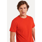 CAMISETA MC MASC GOLA CARECA SIMPLES VER VERMELHO
