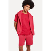 CAMISETA MC MASC GOLA CARECA SIMPLES ROS ROSA PINK