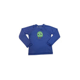 CAMISETA UV MASC CRIATURAS MARINHAS AZUL AZUL