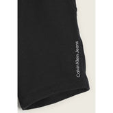 BERMUDA CKJ MAS KIDS LOGO BASICO PRETO