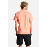 CAMISETA MC MASC SIMPLES CORAL