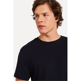 CAMISETA MC MASC SIMPLES PRETO