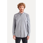 CAMISA RESERVA MASC ML PF OXFORD COLLOR MARINHO