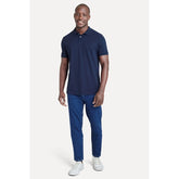 CALCA MASC JEANS 5 POCKETS SIMPLES AZUL ESCURO