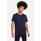 CAMISETA MC MASC SIMPLES MARINHO