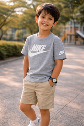 CAMISETA NIKE KIDS MAS FTR EVERGREEN MESCLA 042