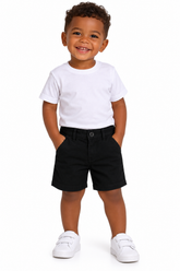 BERMUDA MASC ALFAIATARIA CRAWLING - 1/3 PRETO