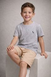 CAMISETA RESERVA MINI MAS SM PARIS CINZA MESCLA