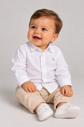 CAMISA RESERVA BB MINI OXFORD ML ROSA CL ROSA CLARO