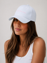 BONE CKJ ABA CURVA 5 GOMOS SARJA LOGO BRANCO