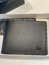 CARTEIRA ARAMIS COURO GRANDE ESTAMPA PRE PRETO