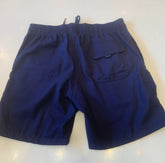 NOVO SHORT LINHO MASC LISO MARINHO